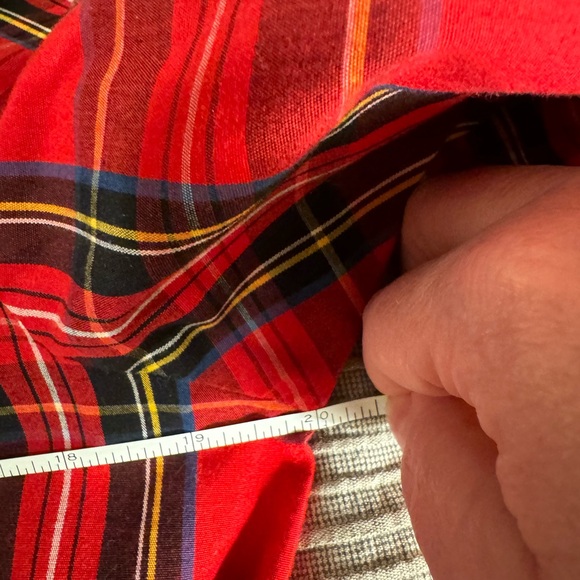 Jcrew Tarten Holiday Shirt Dress - Picture 7 of 7